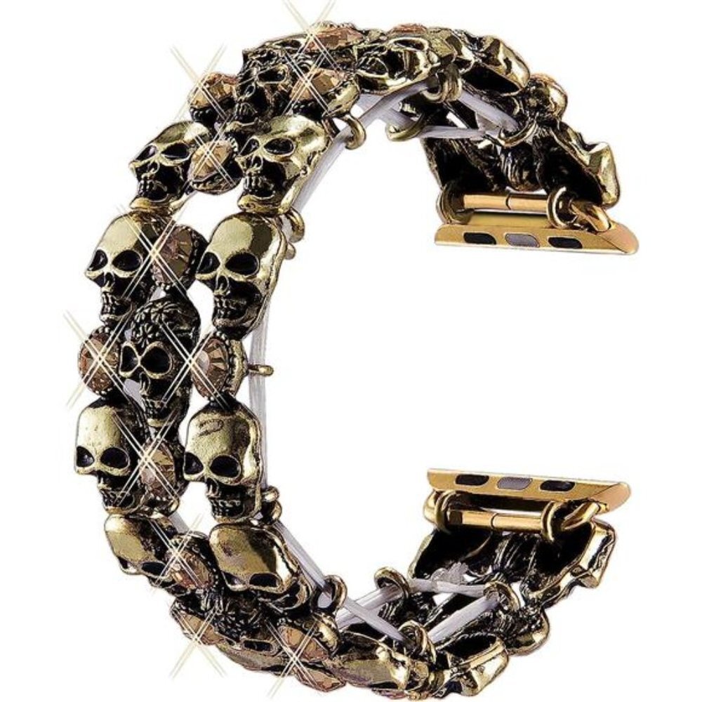 NEW Luxury Skull Gothic apple Watch Band